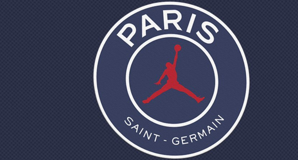 zorro semanal pegamento Jordan X Paris Saint-Germain Logo Tee White/Royal/Red | uniquesamay.com