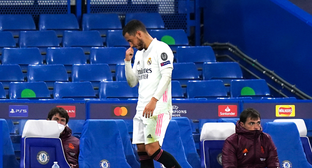 Hazard En Plein Fou Rire Apr s La D faite Du Real Madrid