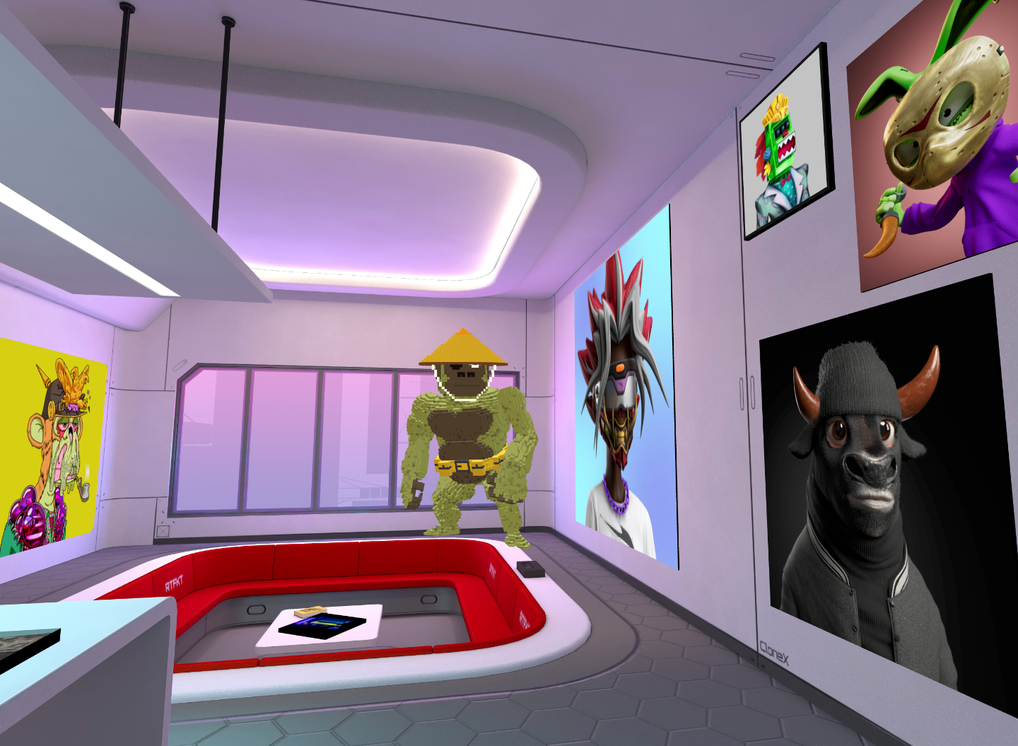 Freeze Corleone dévoile sa Trap-House virtuelle, remplie de NFT !