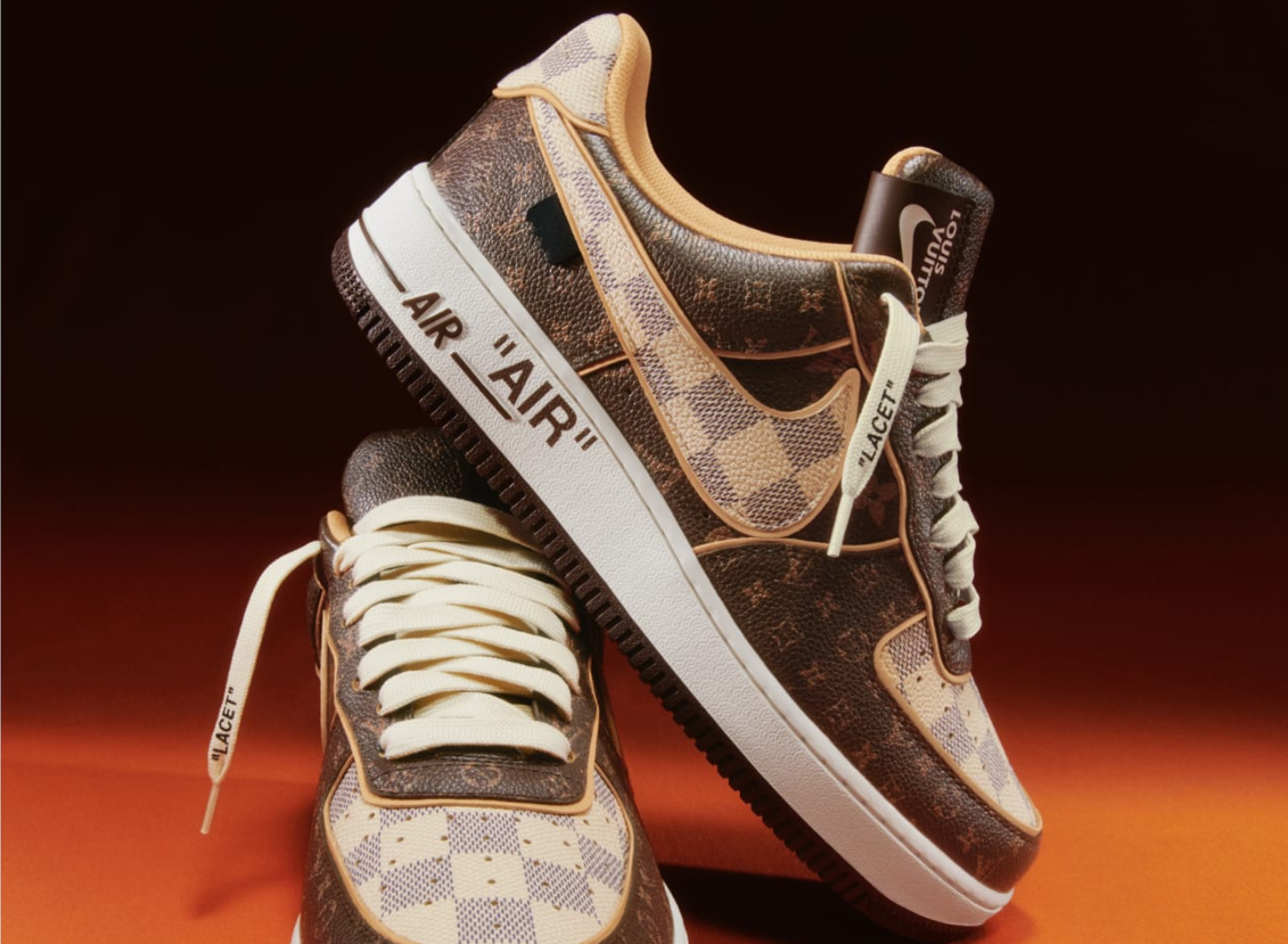 Louis Vuitton lance la commercialisation de sa collaboration avec Nike Air  Force 1.