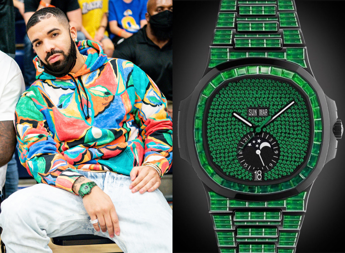 Drake's Dazzling Jewelry Collection