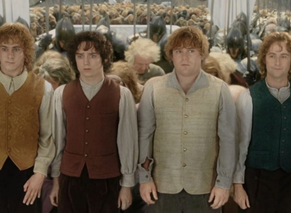 Les 4 Hobbits du Seigneur des Anneaux réunis 20 ans après