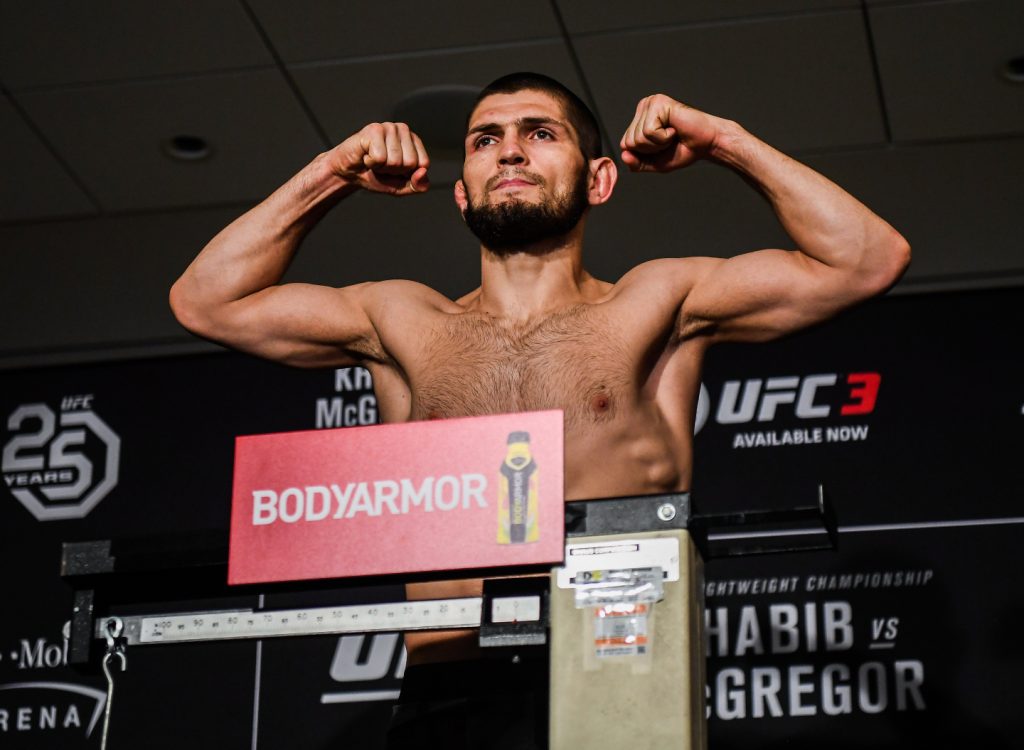 Retraité de l'octogone depuis deux ans, Khabib impressionne physiquement