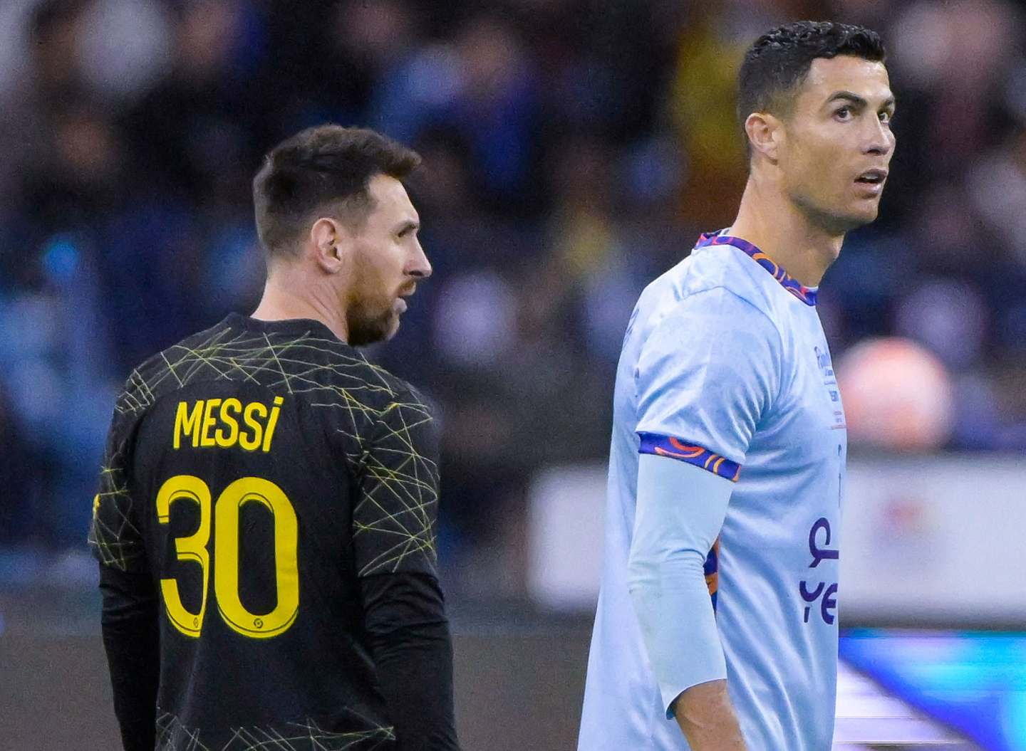 Lionel Messi equaled the huge record of Cristiano Ronaldo